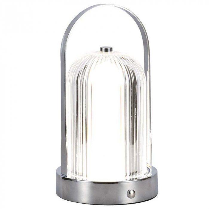 LAMPA BIROU 3IN1 CU ACUMULATOR 1800MAH - CROME [2]
