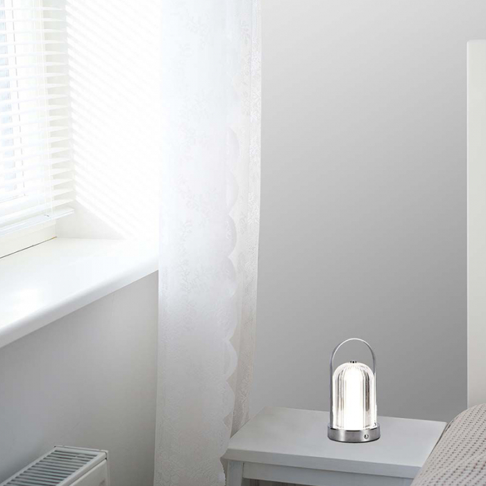 LAMPA BIROU 3IN1 CU ACUMULATOR 1800MAH - CROME [9]