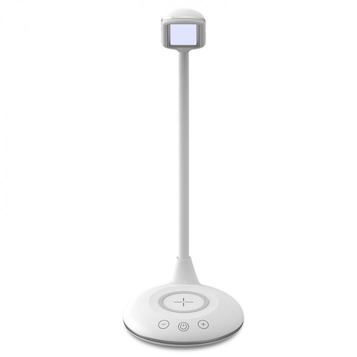 LAMPA BIROU SMART 5W 3IN1 CU INCARCATOR INDUCTIV INCORPORAT - ALB [9]