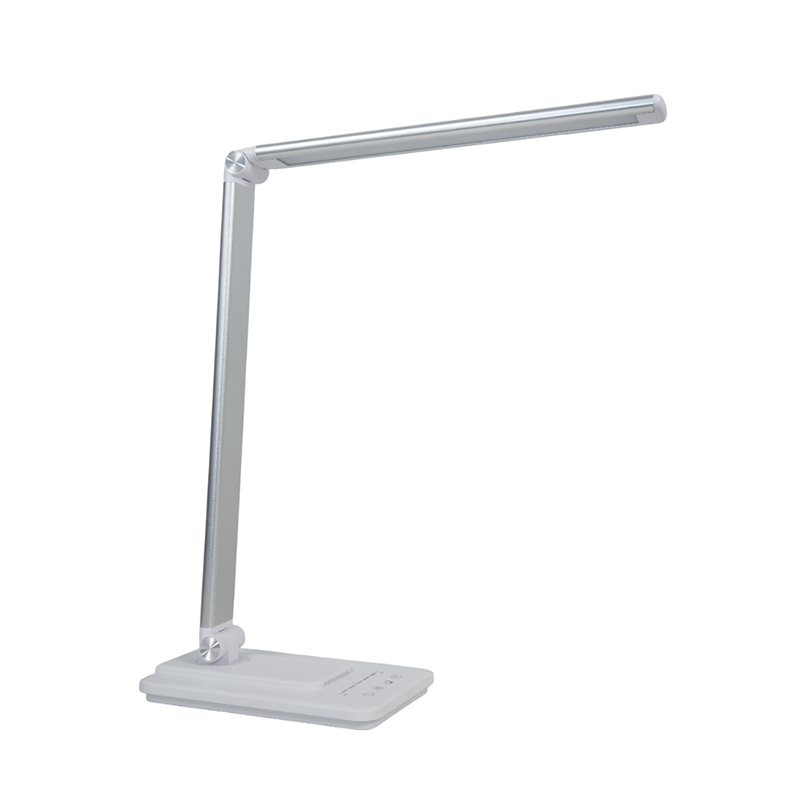 LAMPA BIROU SMART CU ACUMULATOR 8W 3IN1 INCARCARE WIRELESS- ALB [2]