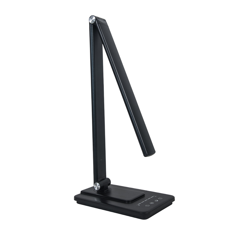 LAMPA BIROU SMART CU ACUMULATOR 8W 3IN1 INCARCARE WIRELESS- NEGRU [3]