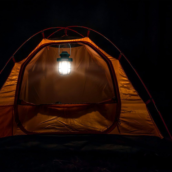 LAMPA CAMPING 3W + 5W EFECT FLACARA CU INCARCARE USB TIP C [4]
