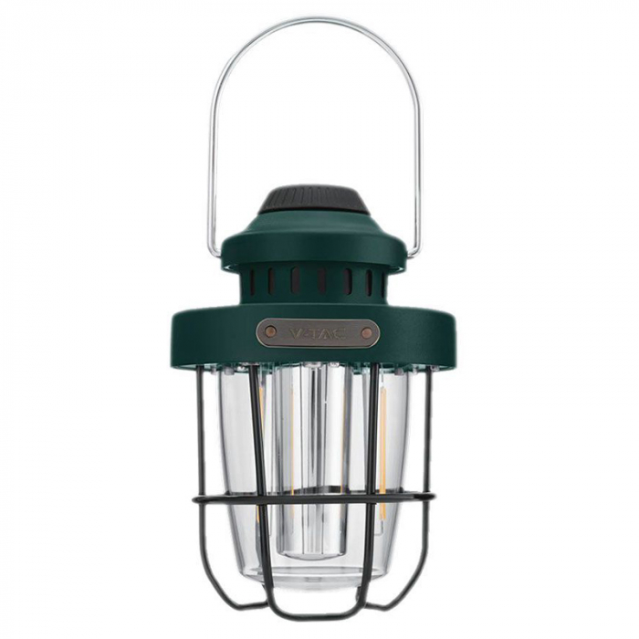 LAMPA CAMPING 3W + 5W EFECT FLACARA CU INCARCARE USB TIP C [2]