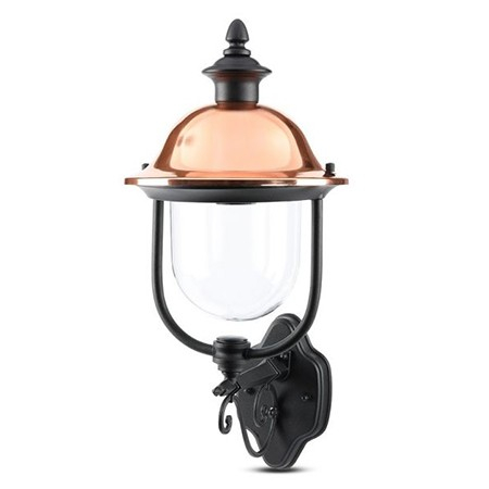 LAMPA DE GRADINA MONTAJ PERETE SOCLU E27 - NEGRU [1]