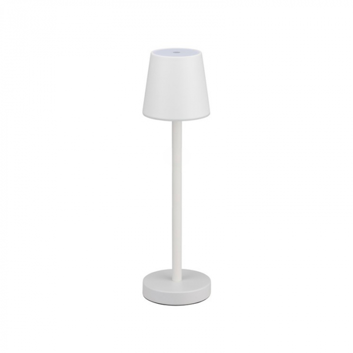 LAMPA DE MASA 3W 4000K DIMABIL CU ACUMULATOR 4000MAH - ALB [2]