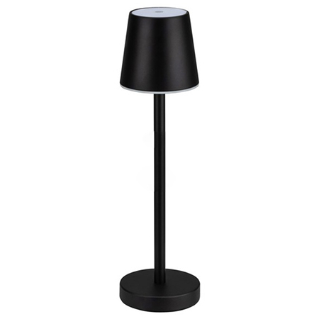 LAMPA DE MASA 3W 4000K DIMABIL CU ACUMULATOR 4000MAH - NEGRU [1]