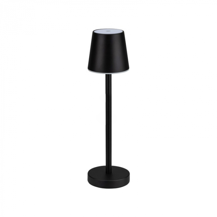 LAMPA DE MASA 3W 4000K DIMABIL CU ACUMULATOR 4000MAH - NEGRU [2]
