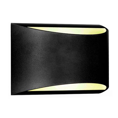 Lampa de perete led, 10w, ip54, 4000k, alb neutru, negru, V-TAC 8684 [1]