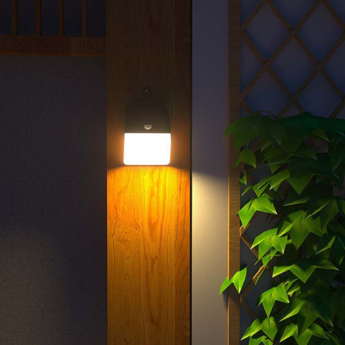 Lampa exterioară 2W, 4000K, încărcare solară, alb/negru, V-TAC, 10309 [14]