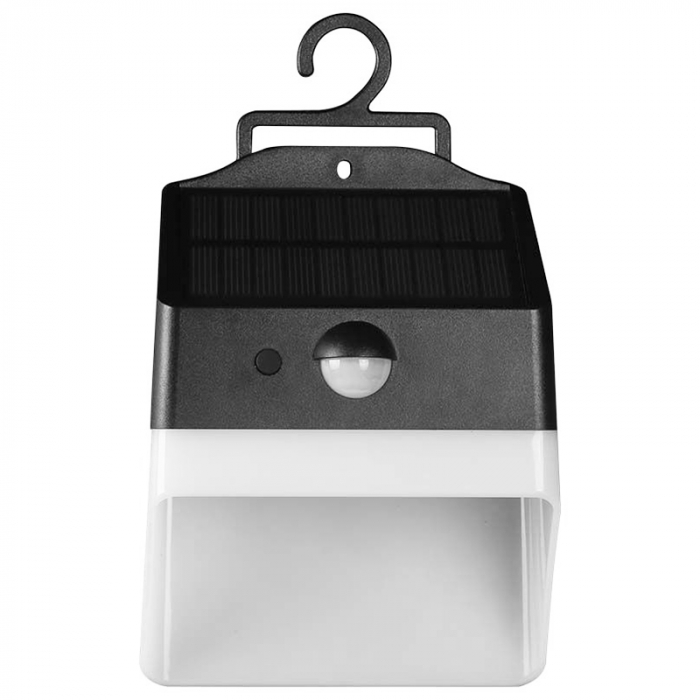 Lampa exterioară 2W, 4000K, încărcare solară, alb/negru, V-TAC, 10309 [17]