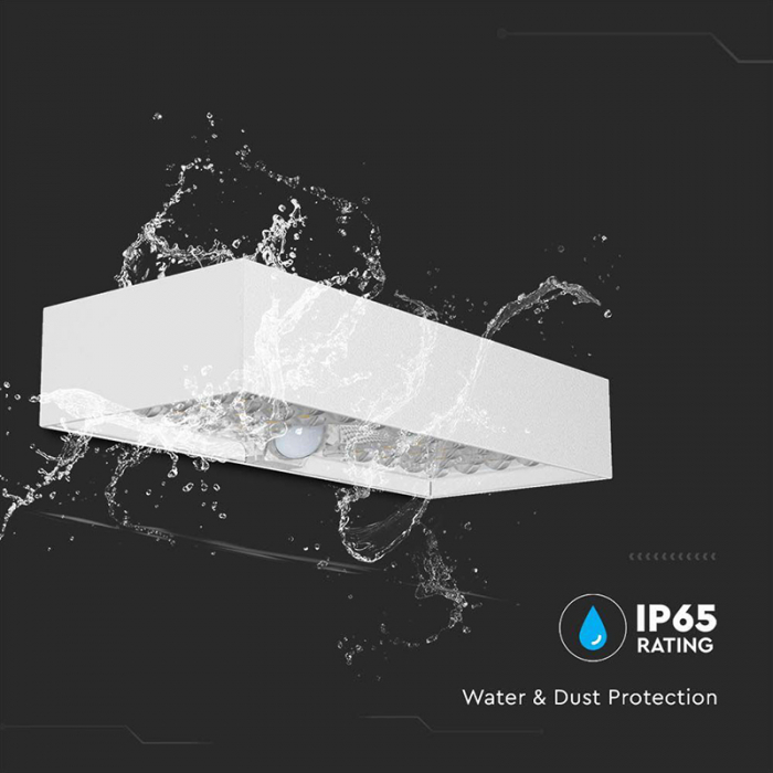 Lampa exterioară, 6W, IP65, 4000K, încărcare solară, alb, V-TAC 10308 [12]