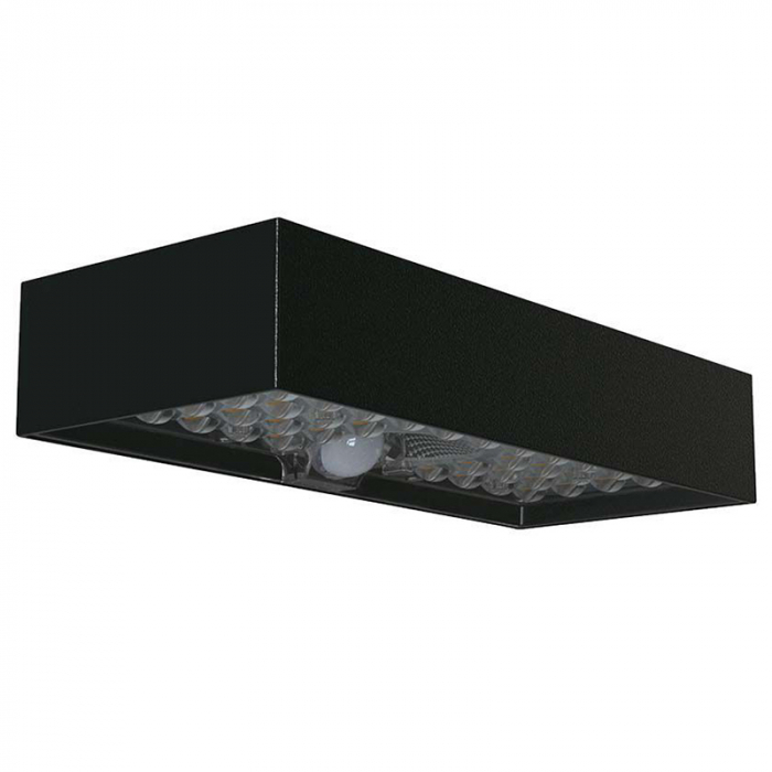 Lampa exterioară, 6W, IP65, 4000K, încărcare solară, negru, V-TAC 10307 [2]