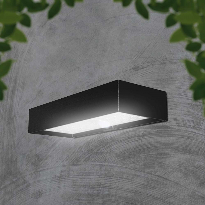 Lampa exterioară, 6W, IP65, 4000K, încărcare solară, negru, V-TAC 10307 [4]