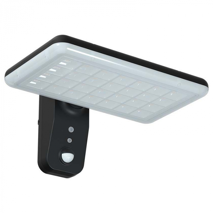 Lampa exterioară solară, 15W, 4000K - 6000K, negru, V-TAC 10315 [13]