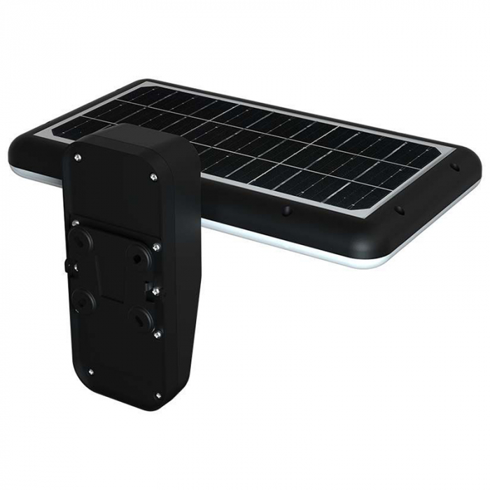 Lampa exterioară solară, 15W, 4000K - 6000K, negru, V-TAC 10315 [17]