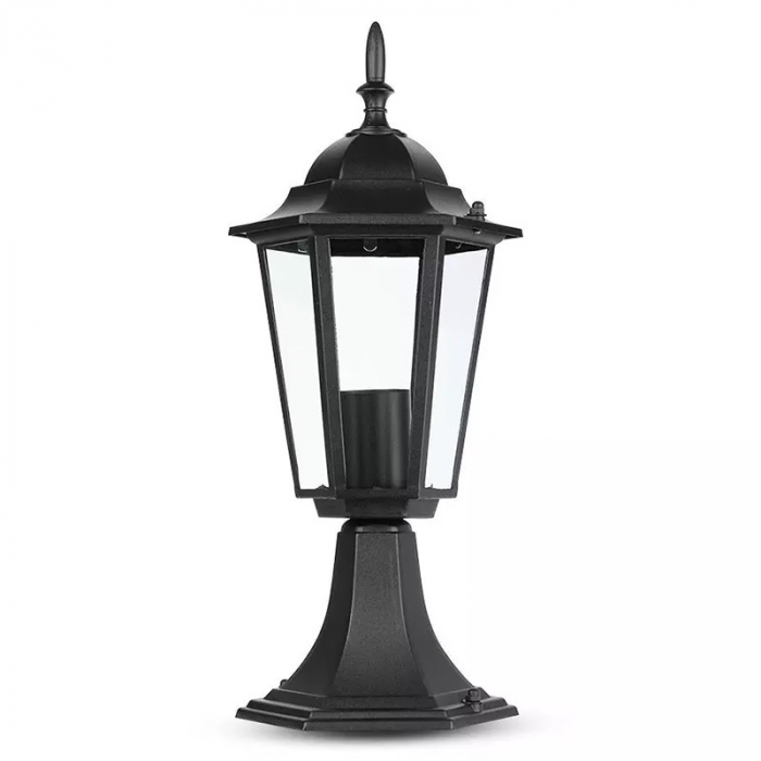 LAMPA GRADINA SOCLU E27 30CM - NEGRU MAT [2]