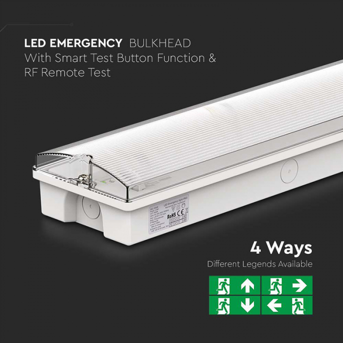 LAMPA IESIRE DE URGENTA EXIT EMERGENTA 3W 1.2AH 6400K [8]