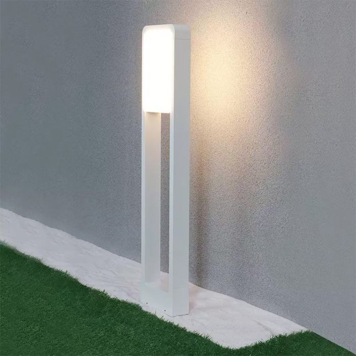 LAMPA ILUMINAT GRADINA 10W IP65 6400K ALB RECE - ALB [4]