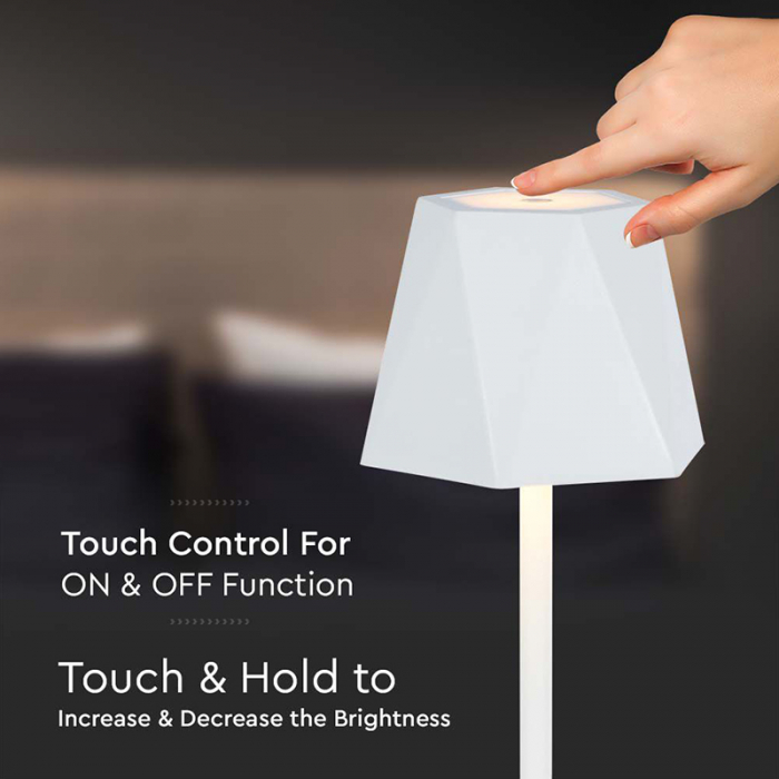 LAMPA LED 1.5W 3IN1 CU ACUMULATOR - ALB [7]