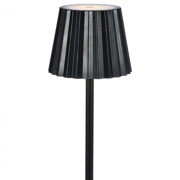 LAMPA LED 1.5W 3IN1 CU ACUMULATOR - NEGRU [3]