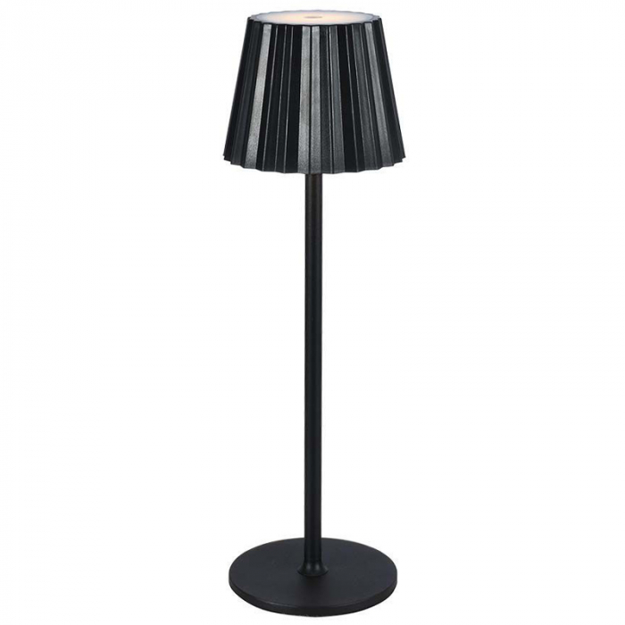 LAMPA LED 1.5W 3IN1 CU ACUMULATOR - NEGRU [2]