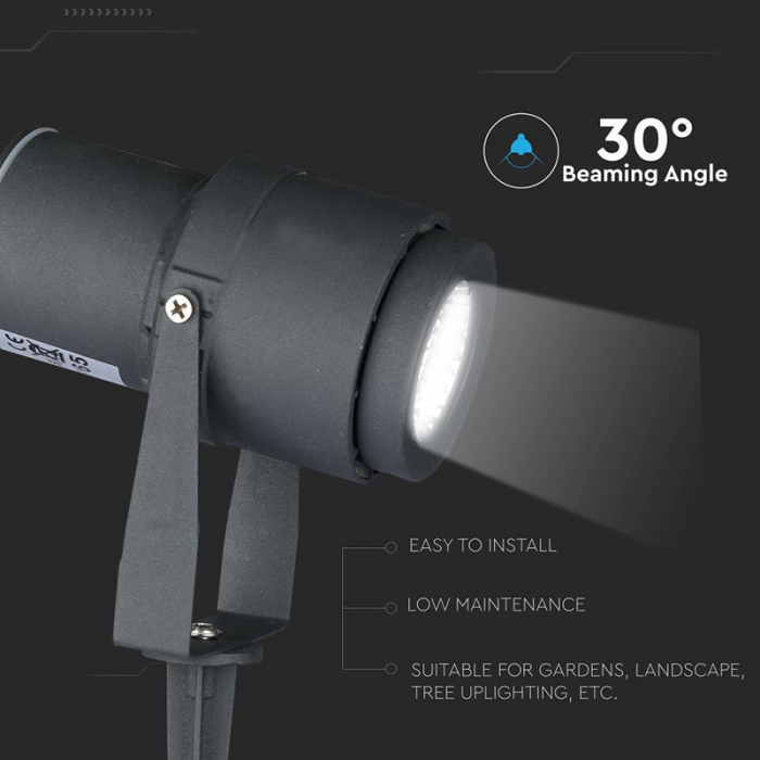 Lampa led, 12w, iluminat exterior, ip65, lumina verde, V-TAC 7552 [13]
