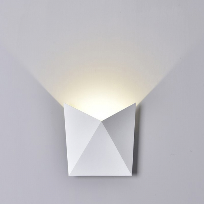 LAMPA LED 5W 3000K ALB CALD IP65 - ALB [6]