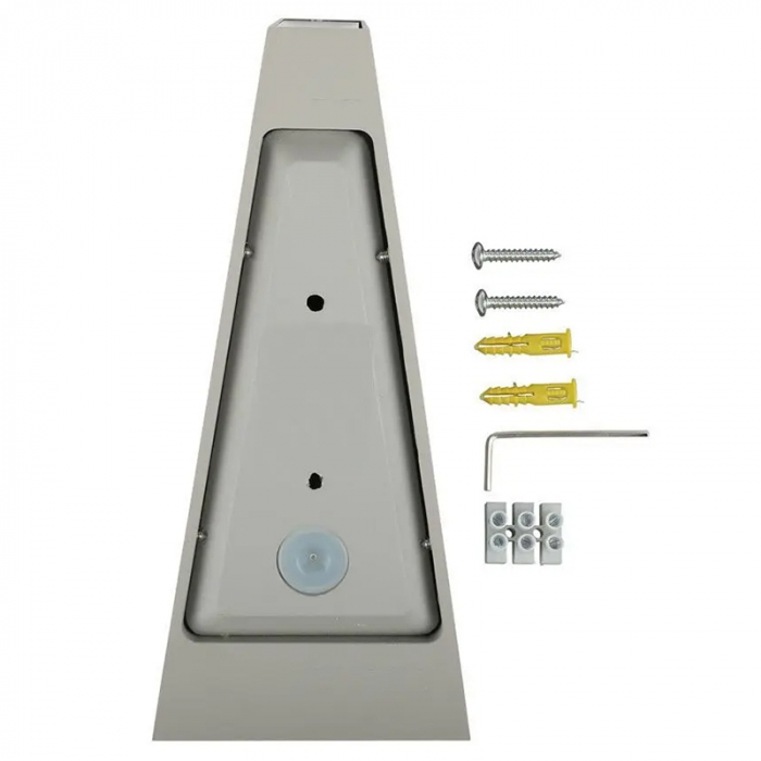 Lampa led, 6w, ip65, 3000k, alb cald, gri, V-TAC 218299 [4]