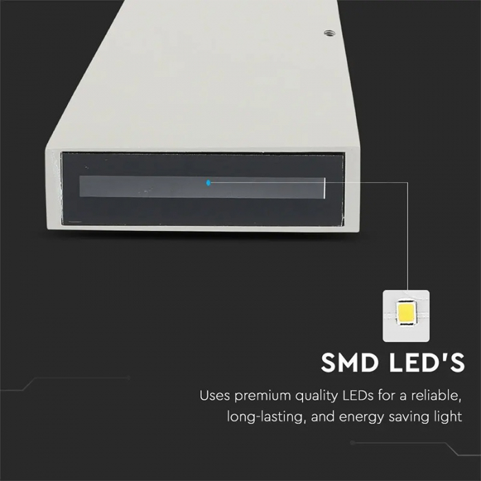 Lampa led, 6w, ip65, 3000k, alb cald, gri, V-TAC 218299 [6]