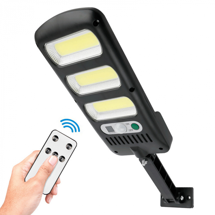 LAMPA LED CU INCARCARE SOLARA SI SENZOR MISCARE 10W 6000K [6]