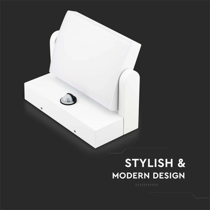 LAMPA LED CU SENZOR MISCARE 17W IP65 3000K- ALB [6]