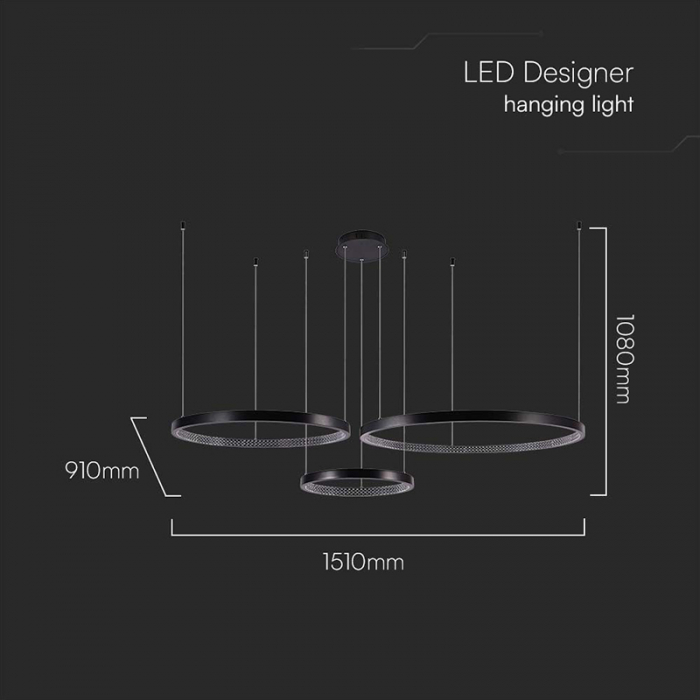Lampa LED design 57W 4000K [3]