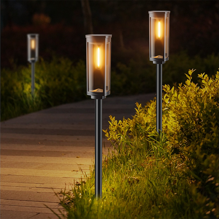 LAMPA LED GRADINA CU INCARCARE SOLARA 3000K IP44 [7]