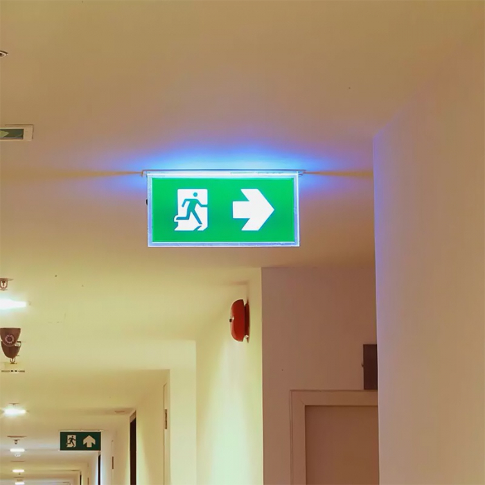 Lampa LED, ieșire de urgență, 2W, 6000K, alb rece, V-TAC, SKU-835 [7]