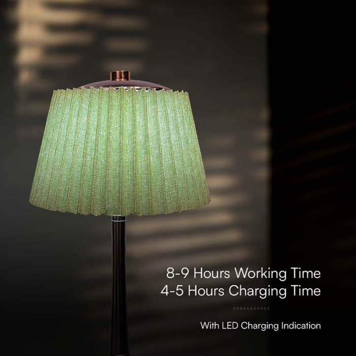 LAMPA LED MASA 1.5W 3IN1 DIMABIL - VERDE/CROM [10]