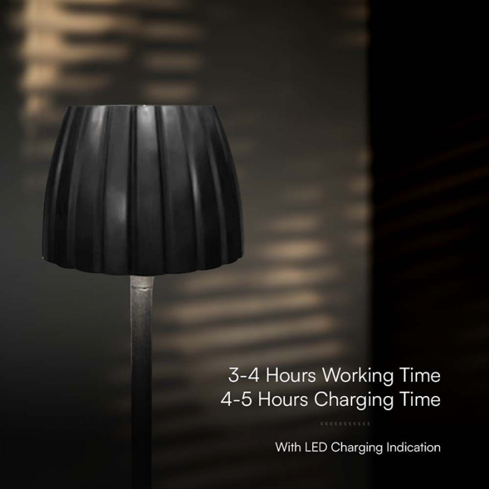 LAMPA LED MASA 2.7W 3IN1 DIMABIL - NEGRU [10]