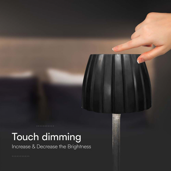 LAMPA LED MASA 2.7W 3IN1 DIMABIL - NEGRU [7]