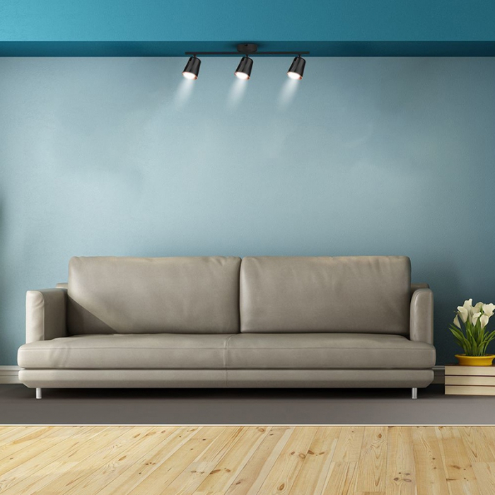 LAMPA LED MONTAJ PERETE 18W 4000K ALB NEUTRU, NEGRU [7]