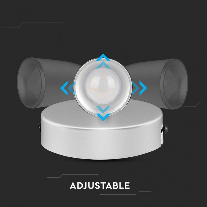 LAMPA LED MONTAJ PERETE 4.5W 4000K ALB NEUTRU - ALB [8]