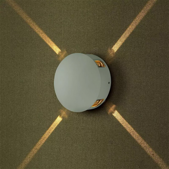 Lampa LED montaj perete, 4W, IP65, 3000K, alb cald, V-TAC 8213 [8]