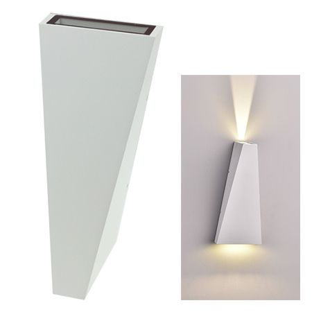 LAMPA LED MONTAJ PERETE 6W 4000K ALB NEUTRU IP65, ALB [1]