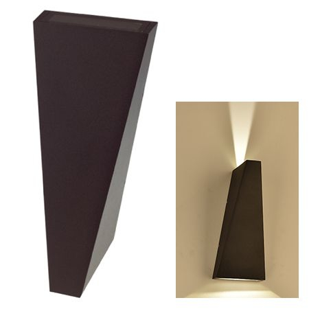 Lampa led montaj perete, 6w, 4000k, alb neutru, ip65, negru, V-TAC 8298 [1]