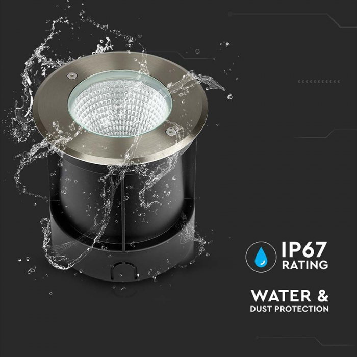 Lampa led pardoseala, ip67, 12w, 4000k, V-TAC 218622 [11]