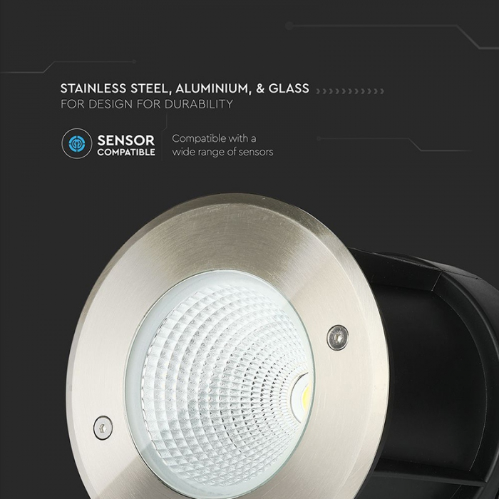 Lampa led pardoseala, ip67, 12w, 4000k, V-TAC 218622 [3]