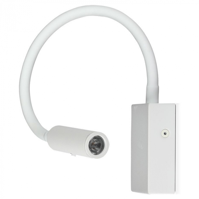 LAMPA LED PERETE 3W 3000K - ALB [4]