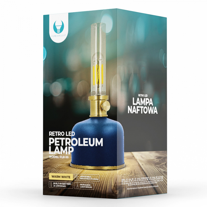LAMPA LED RETRO 2W 3000K MODEL LAMPA PETROL [4]
