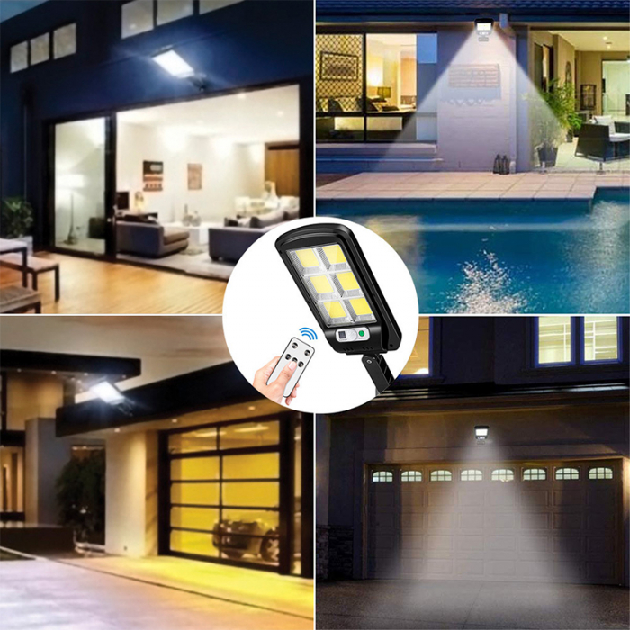 LAMPA LED SOLAR 10W 6000K + TELECOMANDA [8]
