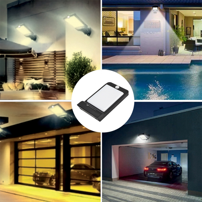 LAMPA LED SOLARA CU SENZOR 5W 250LM 4500K [5]