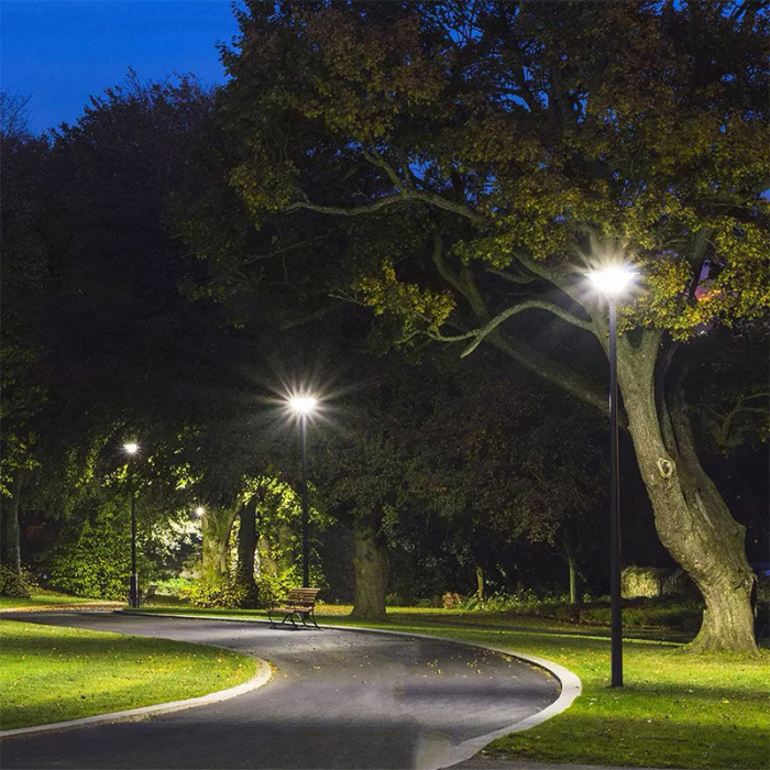 LAMPA LED SOLARA CU SENZOR MISCARE 10W IP66 4000K ALB NEUTRU [7]
