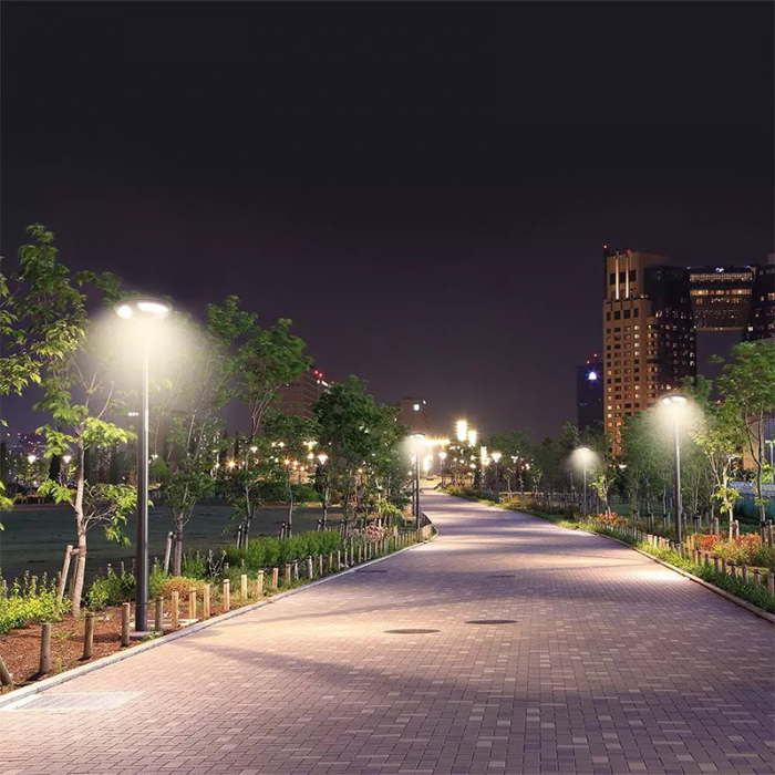 LAMPA LED SOLARA CU SENZOR MISCARE 10W IP66 4000K ALB NEUTRU [6]